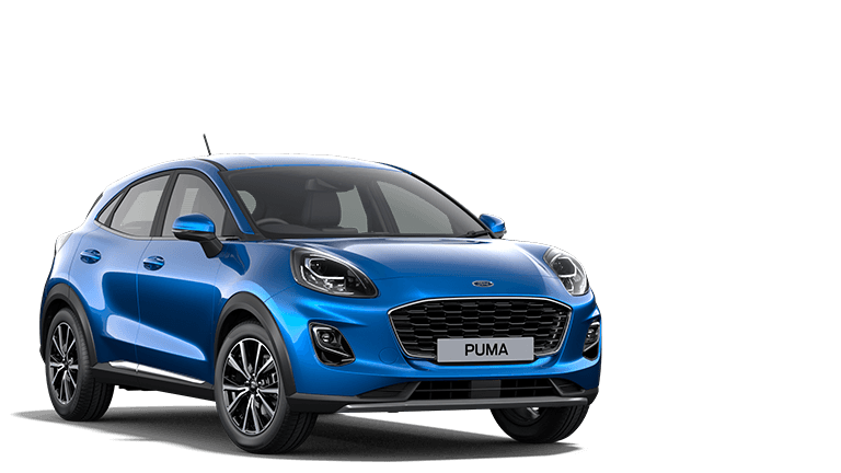 ford puma titanium desert island blue